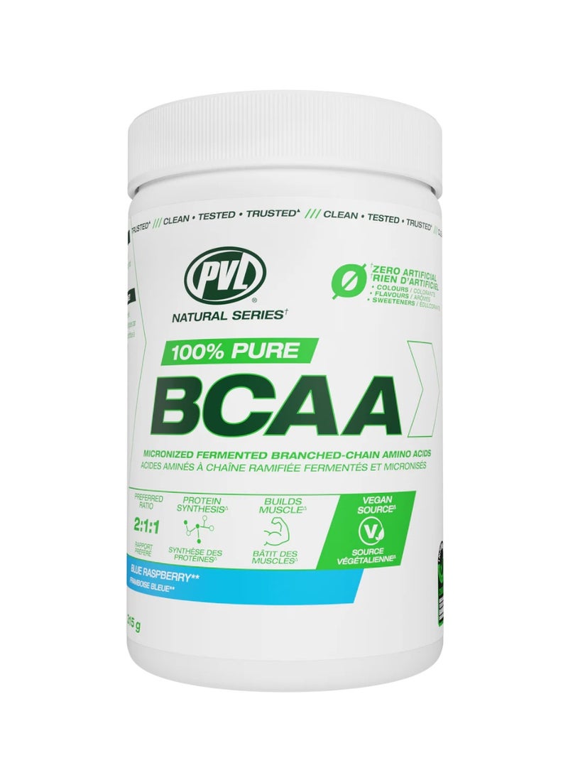 PVL 100% Pure BCAA Blue Raspberry 315 g